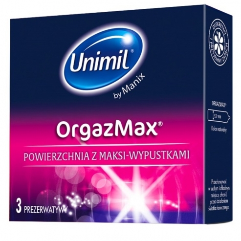 OrgazMax lateksowe prezerwatywy 3szt