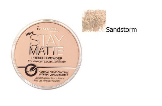 Rimmel Stay Matte Long Lasting Pressed Powder puder prasowany 4 Sandstorm 14g