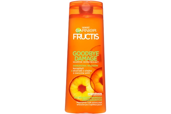 Fructis Goodbye Damage szampon wzmacniajÂ±cy do wÂ³osÃ³w bardzo zniszczonych 250 ml