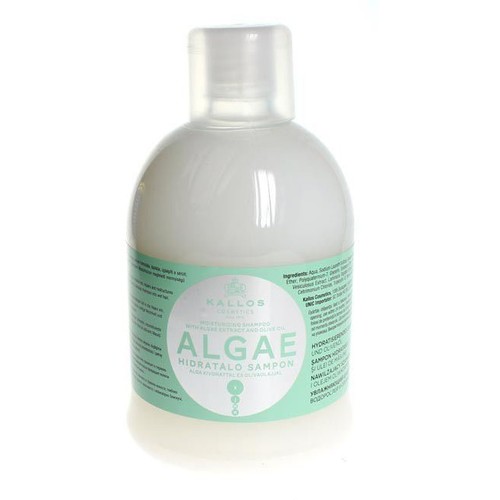 Kallos Algae Moisturizing Shampoo With Algae Extract And Olive Oil nawil¿aj±cy szampon z ekstraktem z alg i olejem oliwkowym do w³osów suchych 1000ml