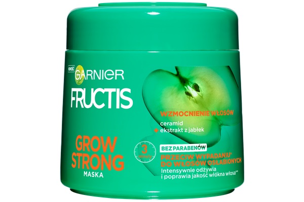 Fructis Grow Strong maska wzmacniajÂ±ca do wÂ³osÃ³w osÂ³abionych 300 ml
