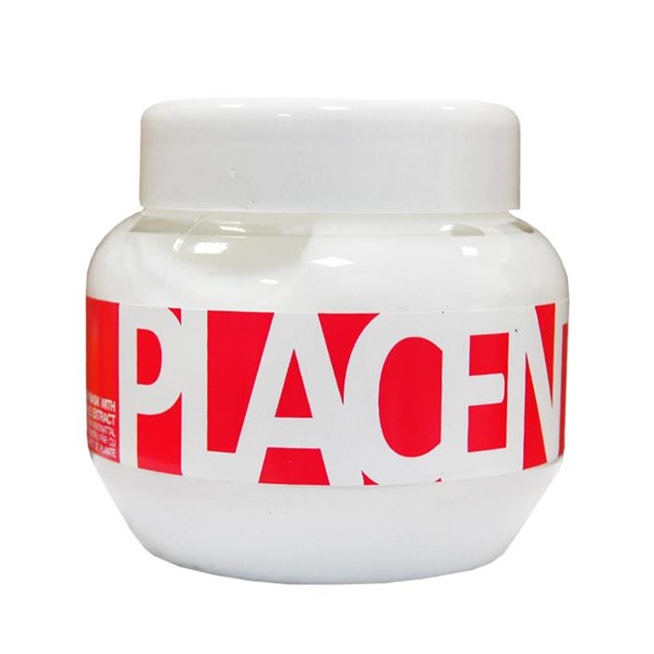 Placenta Hair Mask With Vegetable Extract maska z wyciÂ±giem z Â³oÂ¿ysk roÂ¶lin do wÂ³osÃ³w suchych i zniszczonych 275ml
