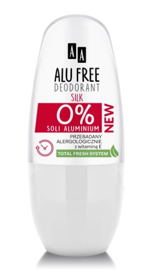 Alu Free Deodorant Silk dezodorant w kulce 50ml