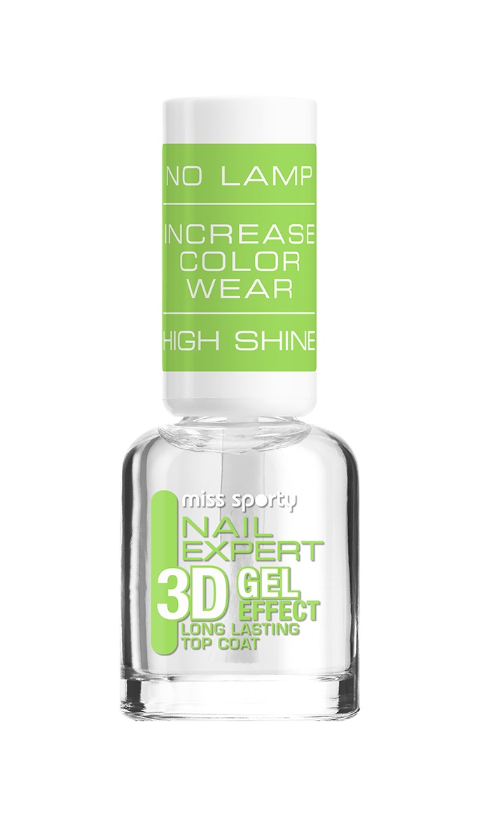Miss Sporty Nail Expert 3D Gel Effect lakier utwardzaj±cy 8ml